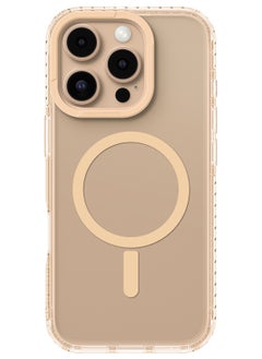 AMAZINGthing Titan PRO Magnetic (10Feet) Drop Proof for iPhone 16 PRO Case Cover Compatible with MagSafe - Desert Titanium 