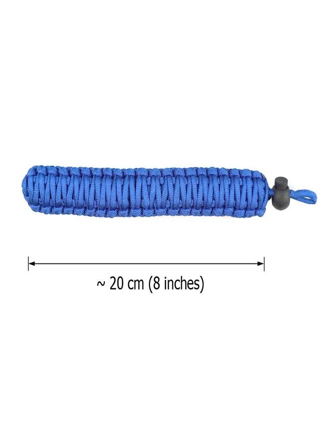 FoRapid 550 Paracord Adjustable Wrist Strap for DSLR, Compact Cameras (Blue)… - Image 3