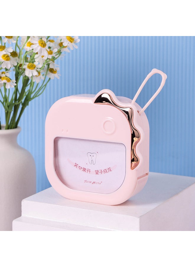 Generic - Deciduous Tooth Storage Box With Commemorative Meaning For Kidsren, Boys And Girls, Tooth Collection Box, Tooth Replacement Commemorative Tooth Box-Color:Small Fresh Purple - Image 1