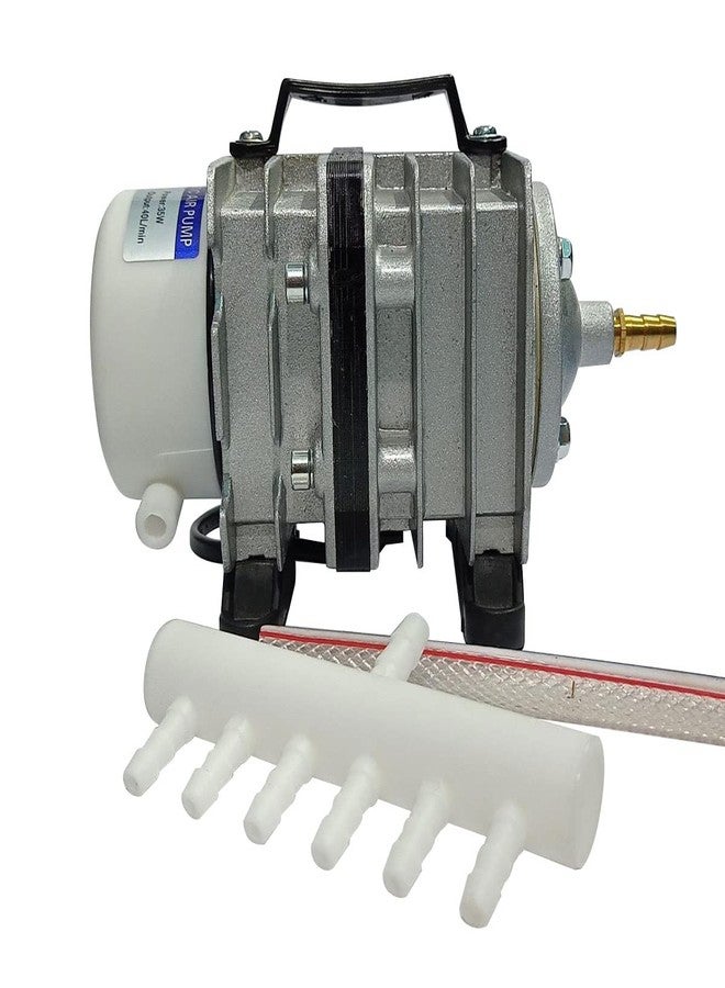 مضخة هواء كهرومغناطيسية من نوع SCH Pumps ACO-002 من شركة Sunsun، مناسبة لأحواض التخثر الحيوي، وأحواض الأسماك، وأحواض الزراعة المائية. - Image 1