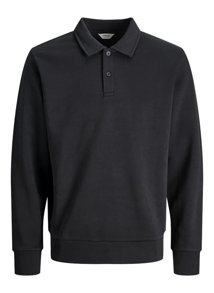 JJ Rebel Long Regular Fit Sleeve Polo Sweatshirt