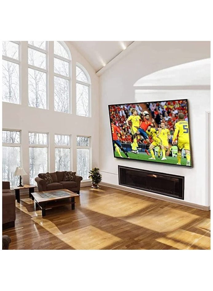 23" - 65" Fixed TV Wall Mount Bracket, Universal Tilt TV Heavy Duty Wall Mount Adjustable TV Stand for LED LCD OLED Plasma TV with Super Strong 50kg Weight - Image 3