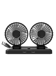 Generic 360 Degree rotatable office home and car fan that operates via a USB connection /F20  - Image 4