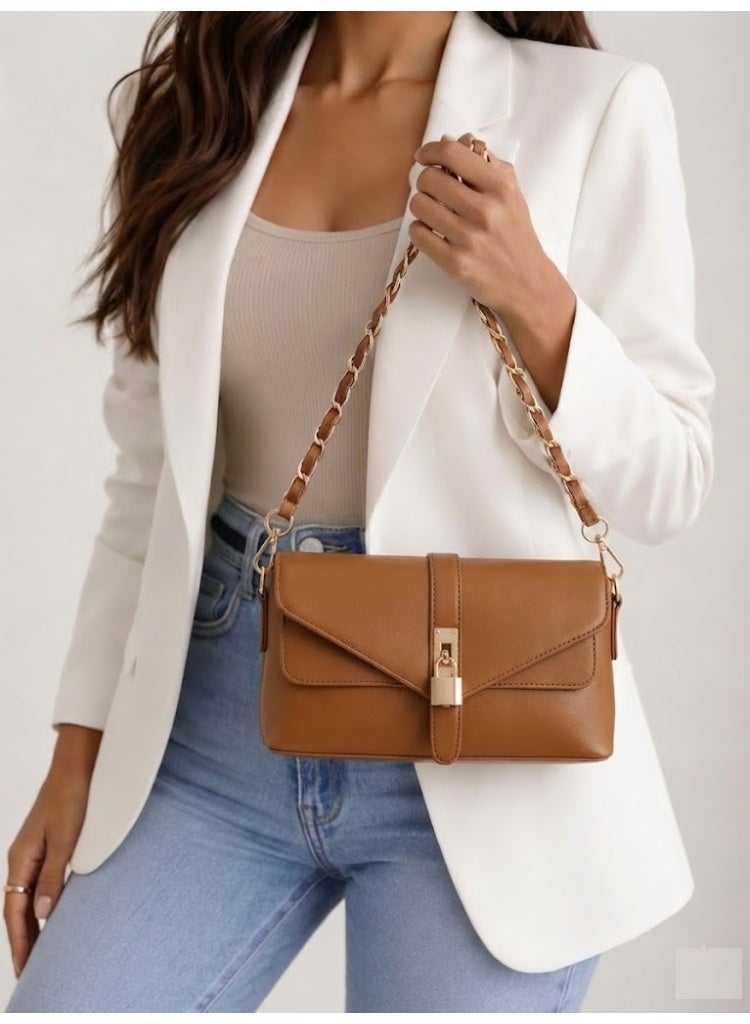 لايف ستيلاش  حقيبة كروس جلد انيقة - هافان ZC-17 - Image 4