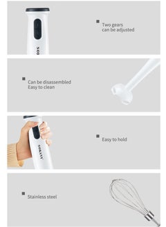 4-in-1 Hand Blender, 0.5L XL Chopper, 0.7L Beaker, Detachable Electric Stick Blender Set, SK-1715-4 White - pzsku/Z4883A1288B86D832737CZ/45/_/1724738985/0e1570d1-c821-442d-98e3-7cc8ad2dc937