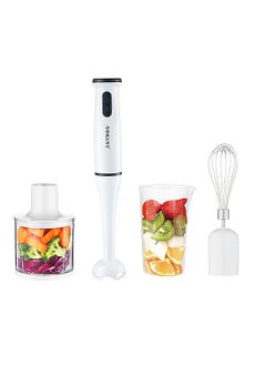 4-in-1 Hand Blender, 0.5L XL Chopper, 0.7L Beaker, Detachable Electric Stick Blender Set, SK-1715-4 White - pzsku/Z4883A1288B86D832737CZ/45/_/1724826056/7aeb82f6-4f63-423a-99f4-f658540ec169