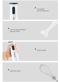 4-in-1 Hand Blender, 0.5L XL Chopper, 0.7L Beaker, Detachable Electric Stick Blender Set, SK-1715-4 White - pzsku/Z4883A1288B86D832737CZ/45/_/1724826061/ec0ae5fa-2959-4836-ad7f-167d02b3fd76