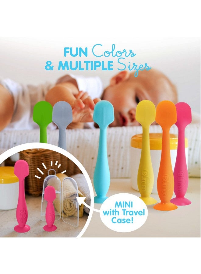 بيبي بام برَش ملعقة كريم الحفاضات من بومكو - أساسيات حقيبة الحفاضات الخالية من مادة BPA، ملعقة ناعمة لمؤخرة الطفل، ملعقة معجون مؤخرة من ابتكار الأم، ملعقة كريم الحفاضات من بومكو، أداة وضع كريم الحفاضات المرنة، فرشاة مؤخرة الطفل من بومكو - Image 4