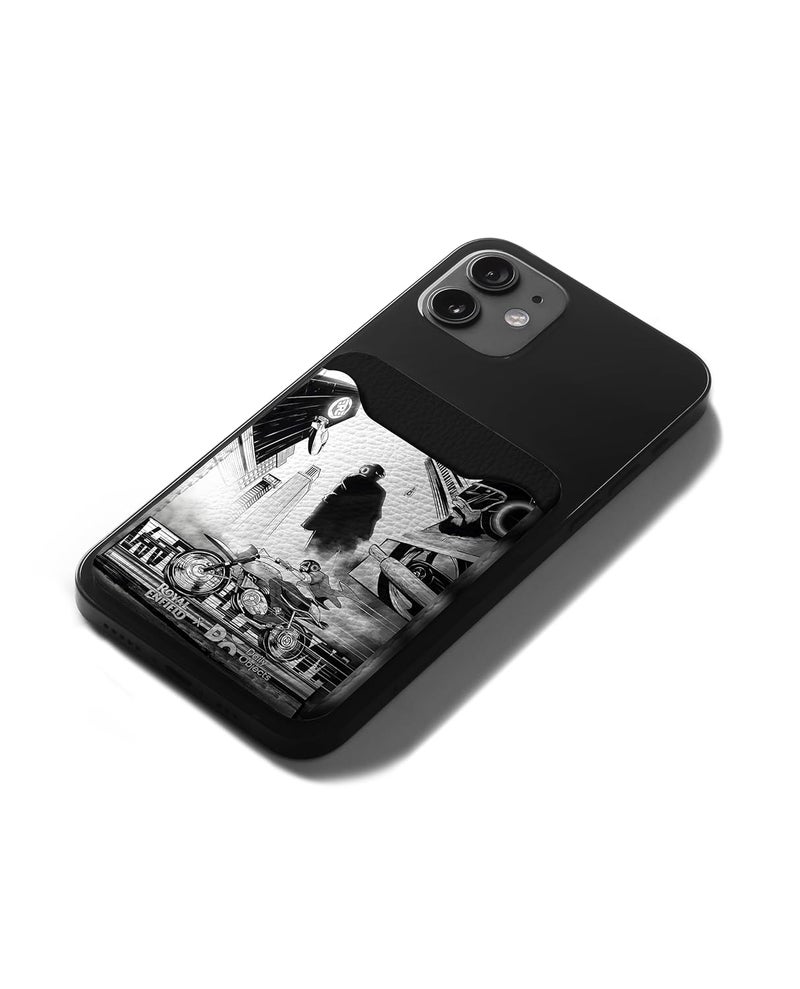 Daily Objects Roar of A Legend CardSafe Phone Wallet | Premium Design | Full-Grain Leather | Guys | Card Holder | Dedicated Sleeve - Image 4