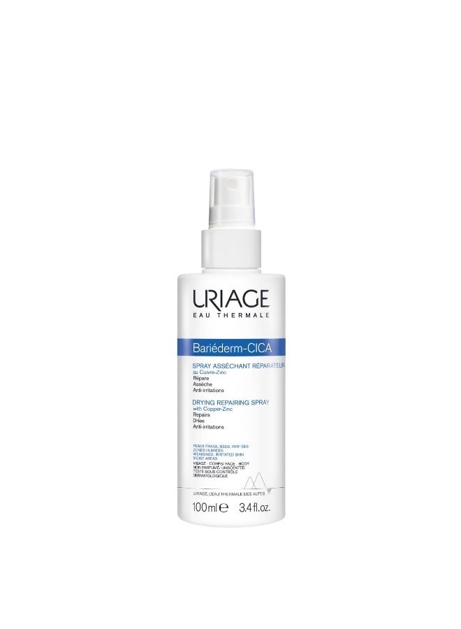 Uriage Bariéderm Drying and Repairing Cica-Spray 100ml