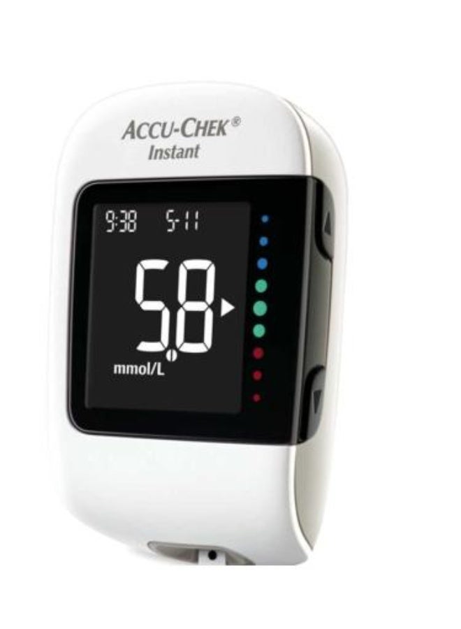 أكيو تشك ACCU CHEK INSTANT BUNDLE : METER + 50 INSTANT STRIPS + 10 INSTANT FREE STRIPS + PEN + 10 LANCETS + BATTERY + CARRY CASE - Image 5
