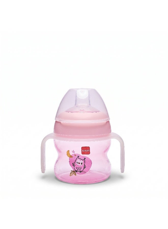 Mam Baby Starter Cup Night  Pink Fores Glow in the dark - Image 1