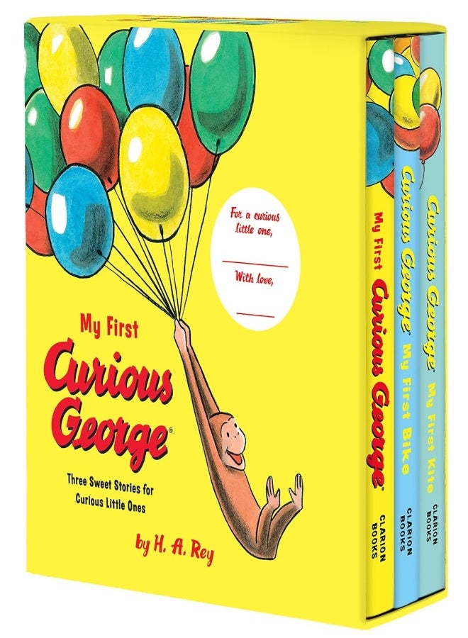 My First Curious George 3-Book Box Set: My First Curious George, Curious George: My First Bike, Curious George: My First Kite
