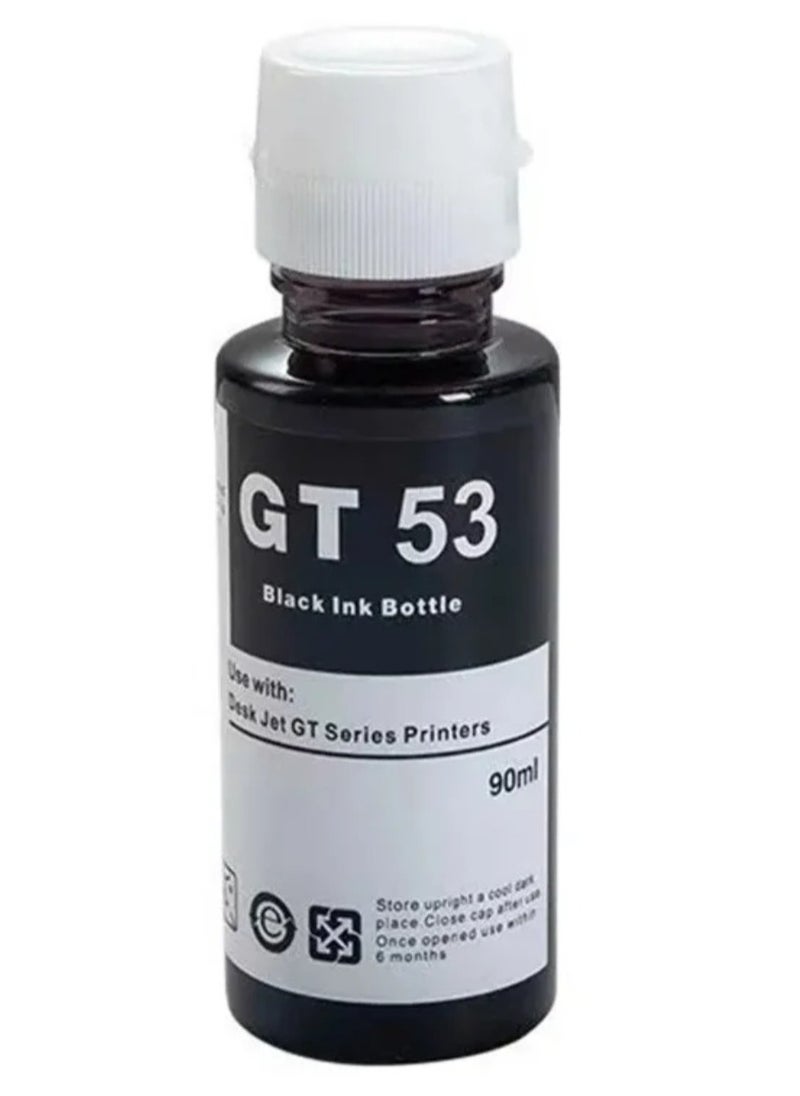 Premium Ink GT53 Black GT52 Cyan GT52 Yellow GT52 Magenta inks for Compatible HP Printers 315, 316, 319, 415, 416, 500, 515, 525, 516, 530, 580, 585. Printers. Black 90ML Color 70ML.  - Image 2