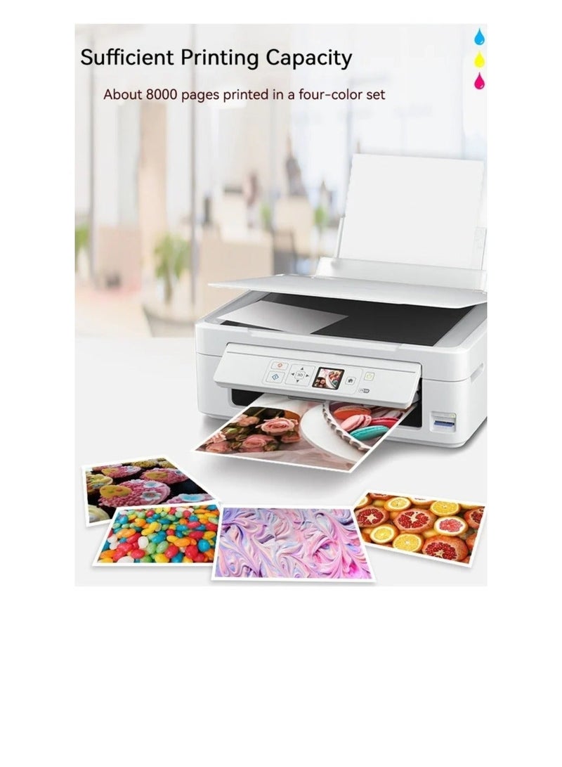 GT Ink GT53 Black GT52 Cyan GT52 Yellow GT52 Magenta inks for Compatible HP Printers 315 316 319 415 416 500 515 525 516 530 580 585 Printers. Black 90ML Color 70ML. - Image 4