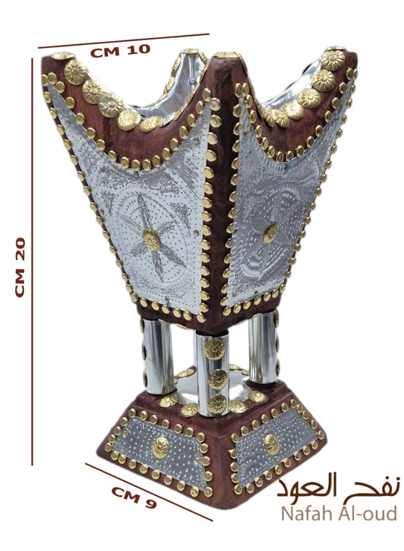 نفح العود مبخرة حايل فاخر – حجم صغير - Image 2