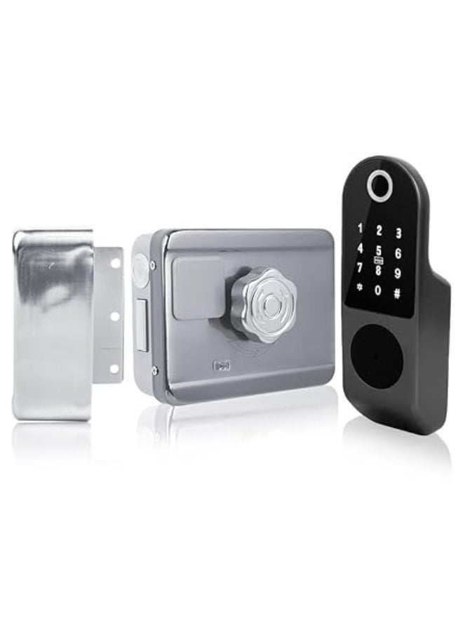 Generic Waterproof Smart Lock with Fingerprint & Passcode – Multi-Access Digital Door Lock – Suitable for Indoor & Outdoor Use  - Image 4