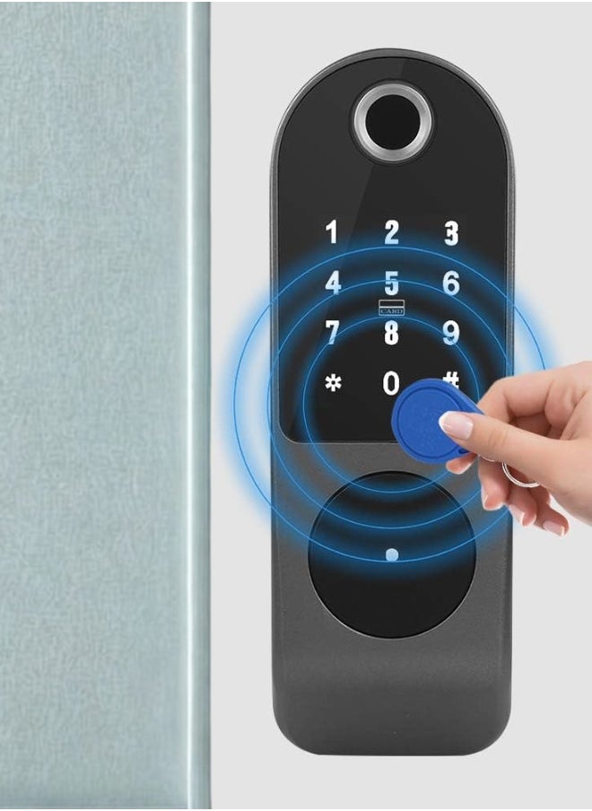 Generic Waterproof Smart Lock with Fingerprint & Passcode – Multi-Access Digital Door Lock – Suitable for Indoor & Outdoor Use  - Image 1