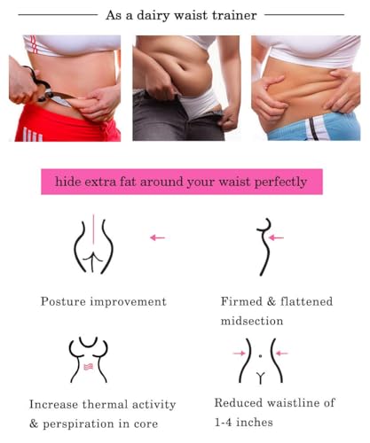 GainKee Waist Trainer for Women Belly Fat Sweat Waist Trainer Corsets for Women Body Shaper (3X-Large, Belt) - Image 4