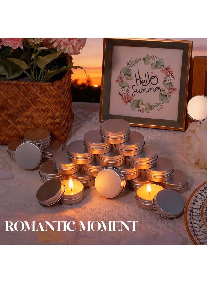 Veiuwa 100 Pcs 1 Oz Mini Vanilla Scented Soy Candle Set,Wedding Favors for Guests Bulk 100,The Quantity of Multiple Sets Meets Your Needs for Wedding and Party Gifts and Party Favors. - Image 2