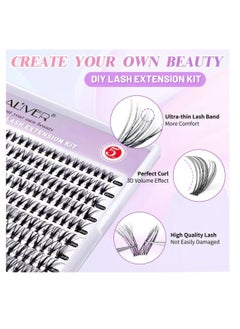 240 Pcs Lash Clusters Eyelash Extensions Wispy False Eyelashes Lash Clusters DIY Eyelash Extensions Individual False Eyelashes for Women 40D - pzsku/Z488440A1A69BB36A4CFFZ/45/_/1728373630/45bf32b0-a344-4ace-a914-e3f6f1fb79e9