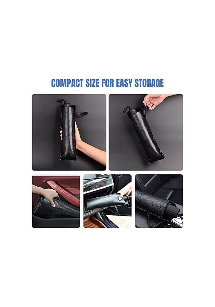 TDOO Car Windshield Sun Shade UV Rays - Foldable Reflector Umbrella Sunshade for SUVs (57 x 31 In) - Image 4