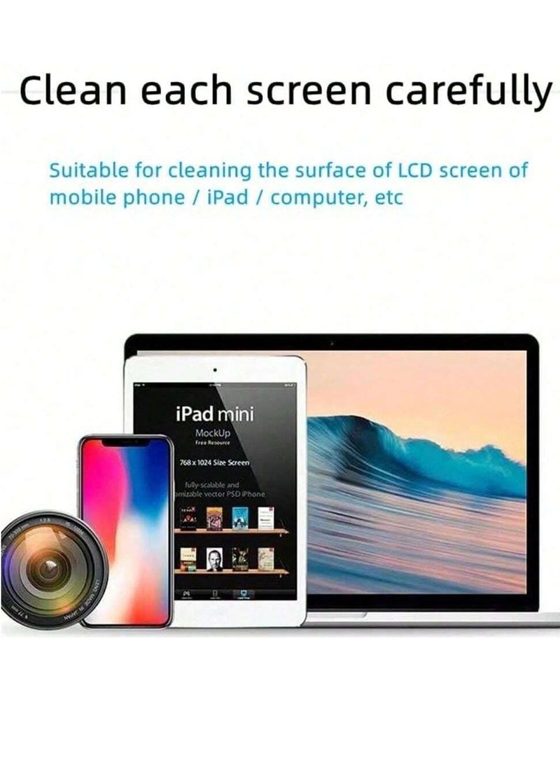 Screen Cleaner Spray with Fingerprint Remover Squeegee Suitable for Car Screens, Mobile Phones, Tablets, etc.