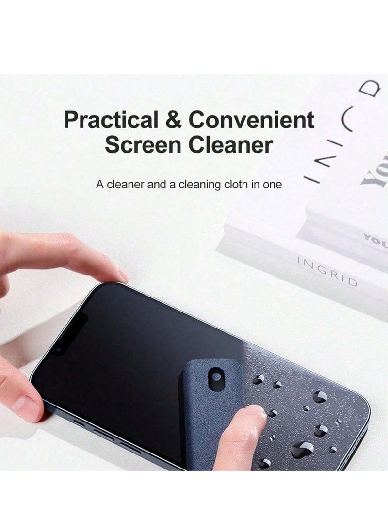 Screen Cleaner Spray with Fingerprint Remover Squeegee Suitable for Car Screens, Mobile Phones, Tablets, etc.