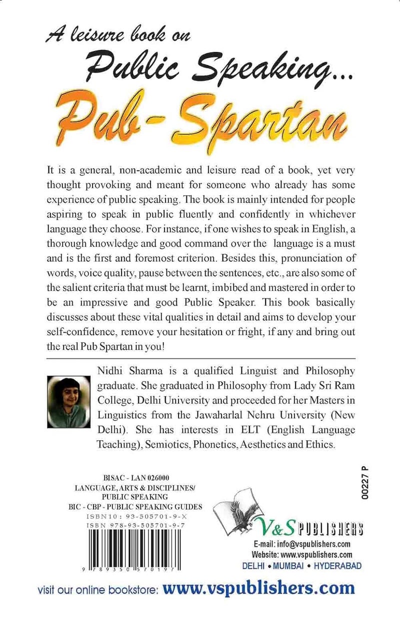 A Leisure Book On Public Speaking Pub Spartan: How To Effectively Influence An Audience - Image 2