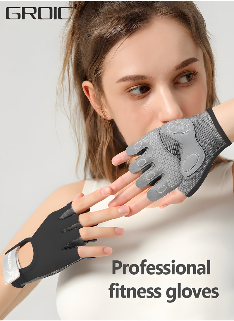 GROIC Weavke Gloves are All Protected, Gym Exercise Gloves, Refers to Joint Weight Weightless Gloves, Riding Gloves Silicone Shockproof Sports Gloves, Sports Protective Supplies  - Image 2