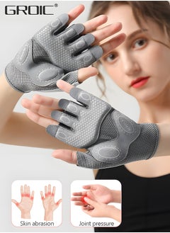 GROIC Weavke Gloves are All Protected, Gym Exercise Gloves, Refers to Joint Weight Weightless Gloves, Riding Gloves Silicone Shockproof Sports Gloves, Sports Protective Supplies  - Image 5