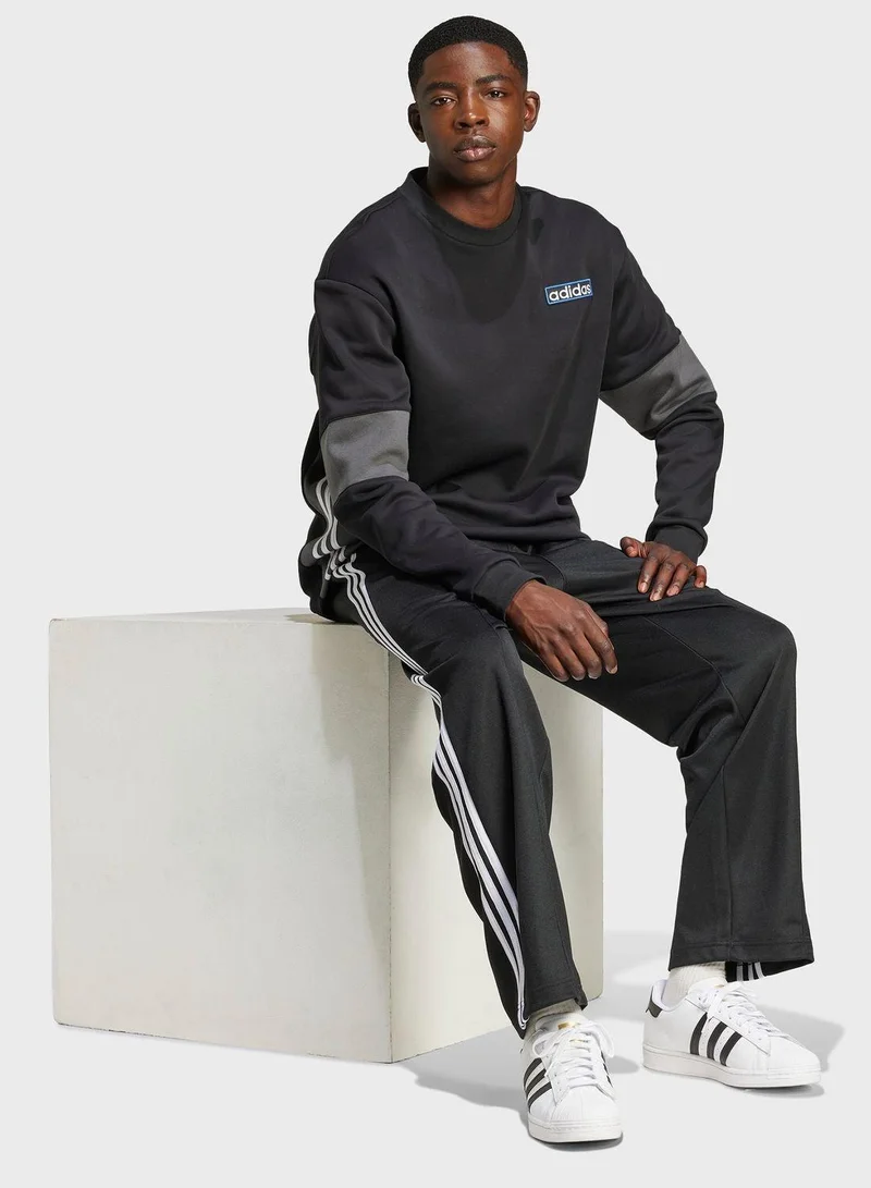 adidas بنطلون أديداس فايربيرد أسود للرجال