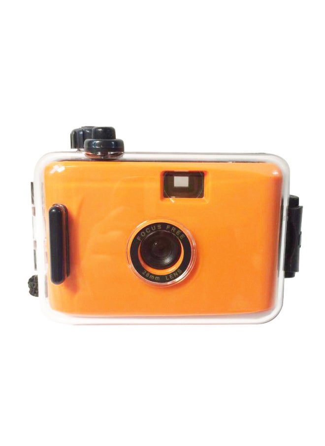 Generic Source Manufacturer 135 Retro Film Film Fool Underwater Waterproof Diving Non-polaroid Camera Customization *made In Stock-Color:Orange Black Shell  - Image 1