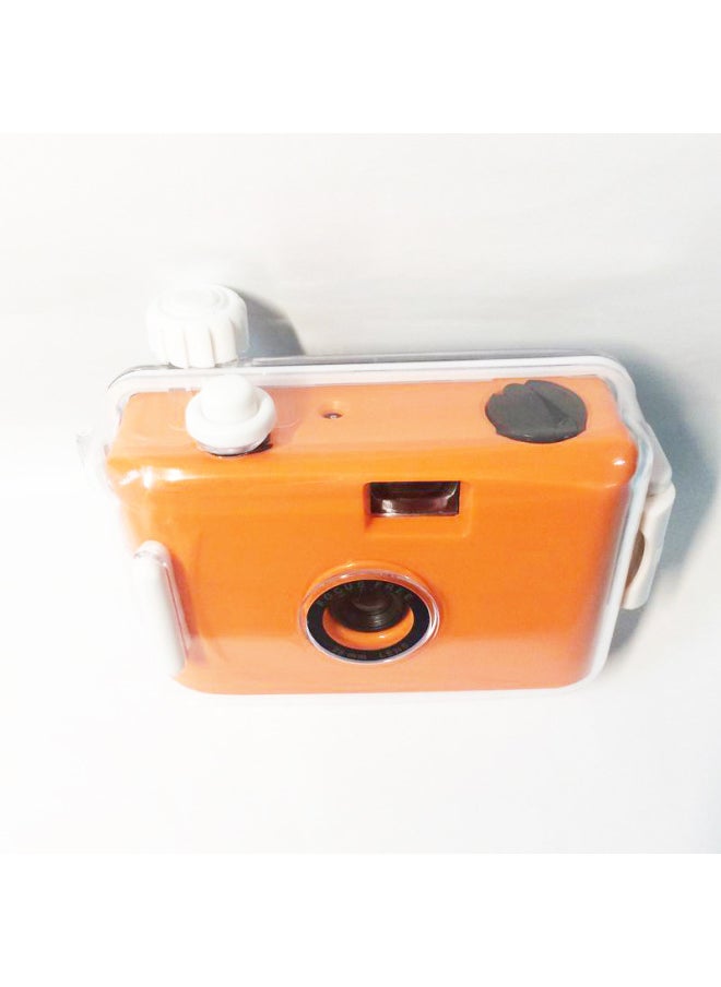 Generic Source Manufacturer 135 Retro Film Film Fool Underwater Waterproof Diving Non-polaroid Camera Customization *made In Stock-Color:Orange Black Shell  - Image 3