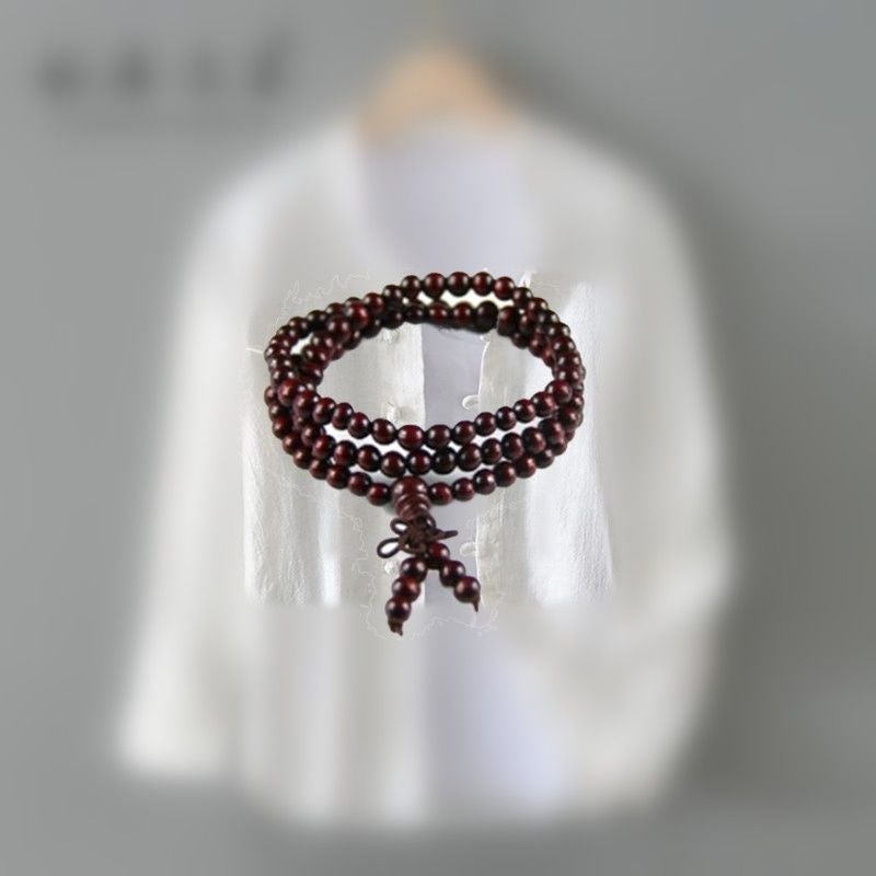 New Pure Linen Short-Sleeved T-Shirt Men'S Summer Chinese Style Loose Thin Top Middle-Aged Casual Half-Sleeved Linen T-Shirt - Image 1