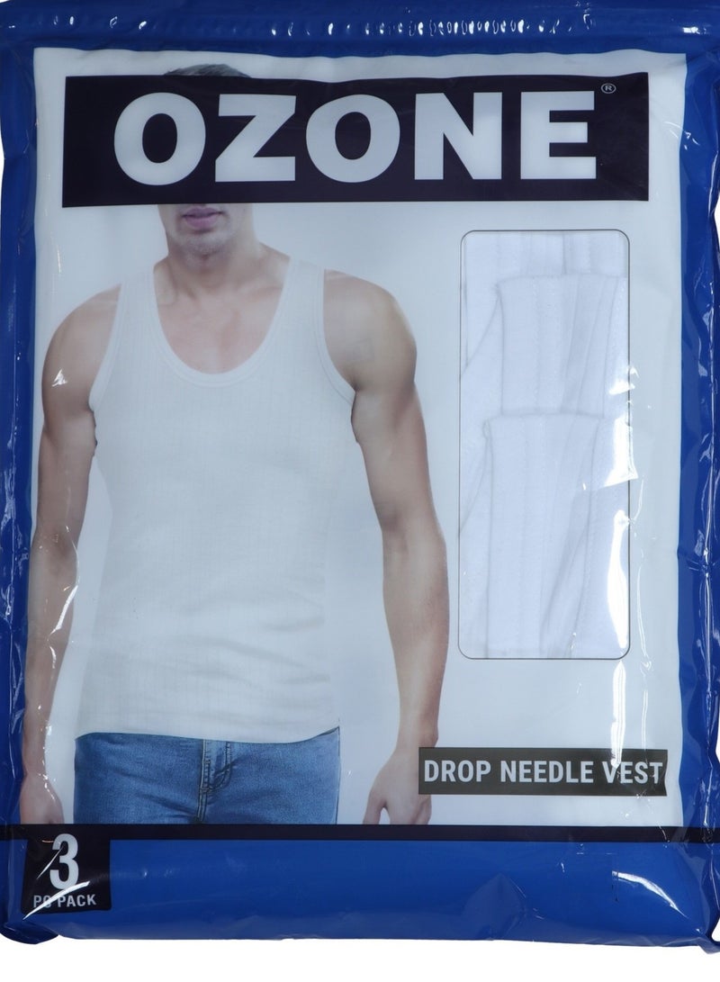 أوزون الرجال سترة 3 قطعة القطن قطرة إبرة قسط - Image 1
