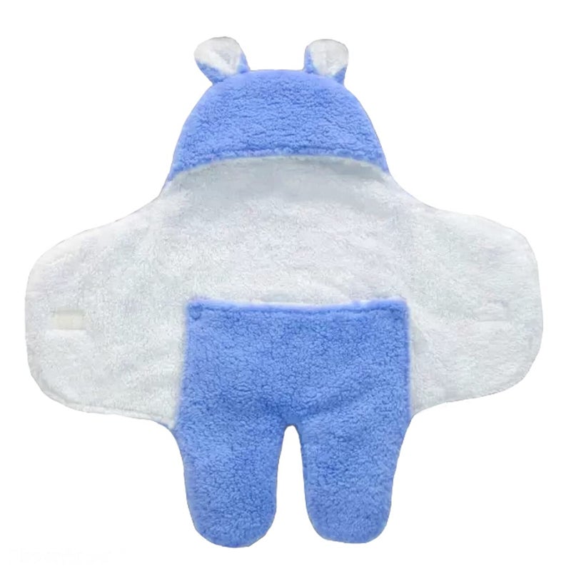 BRANDONN Baby Blanket New Born Pack of Supersoft Wearable Wrapper Blanket for Baby Boys and Baby Girls(76 cm x 70 cm, 0-6 Months) - Image 2