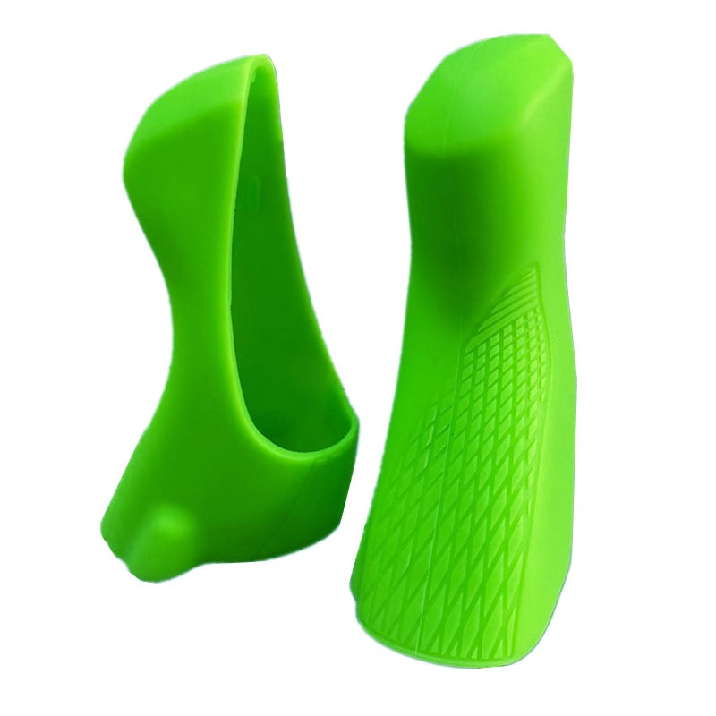 Generic Claris R2000 R3000 Silicone Cover Gear Shifter Green hand change set a pair of NEW applicable R2000/SORAR3000 