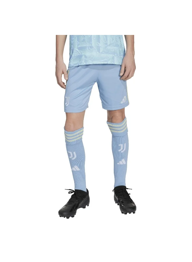 Adidas Adidas Juve A Sho Y Blue Shorts (1/4) Shorts For Kids