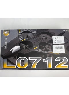 Beauenty RC Aeroplane 2.4GHz Remote Controlled Aeroplane L0712 Quadcopter Floating Fighter Plane RC Aeroplane RTF for Beginners, Children and Adults, APlane Toy with Coloured Lights USB Charging  - Image 1