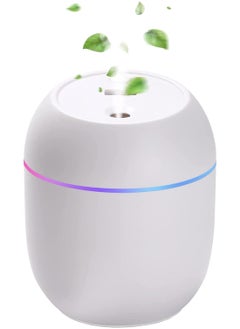Generic Mini Humidifier for bedroom, Air Humidifier with 7 Color LED Night Light, Quiet Humidifiers for Sleeping for bedroom, Night Light Function,2 Mist Modes  - Image 1