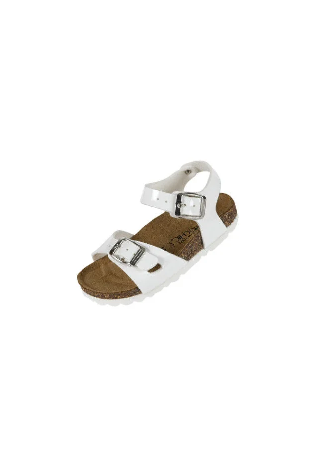 BiOCHIC Biochic Girls Backstrap Sandal 012-423 1846-White
