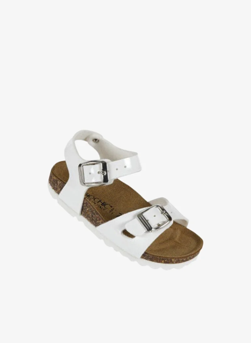 BiOCHIC Biochic Girls Backstrap Sandal 012-423 1846-White