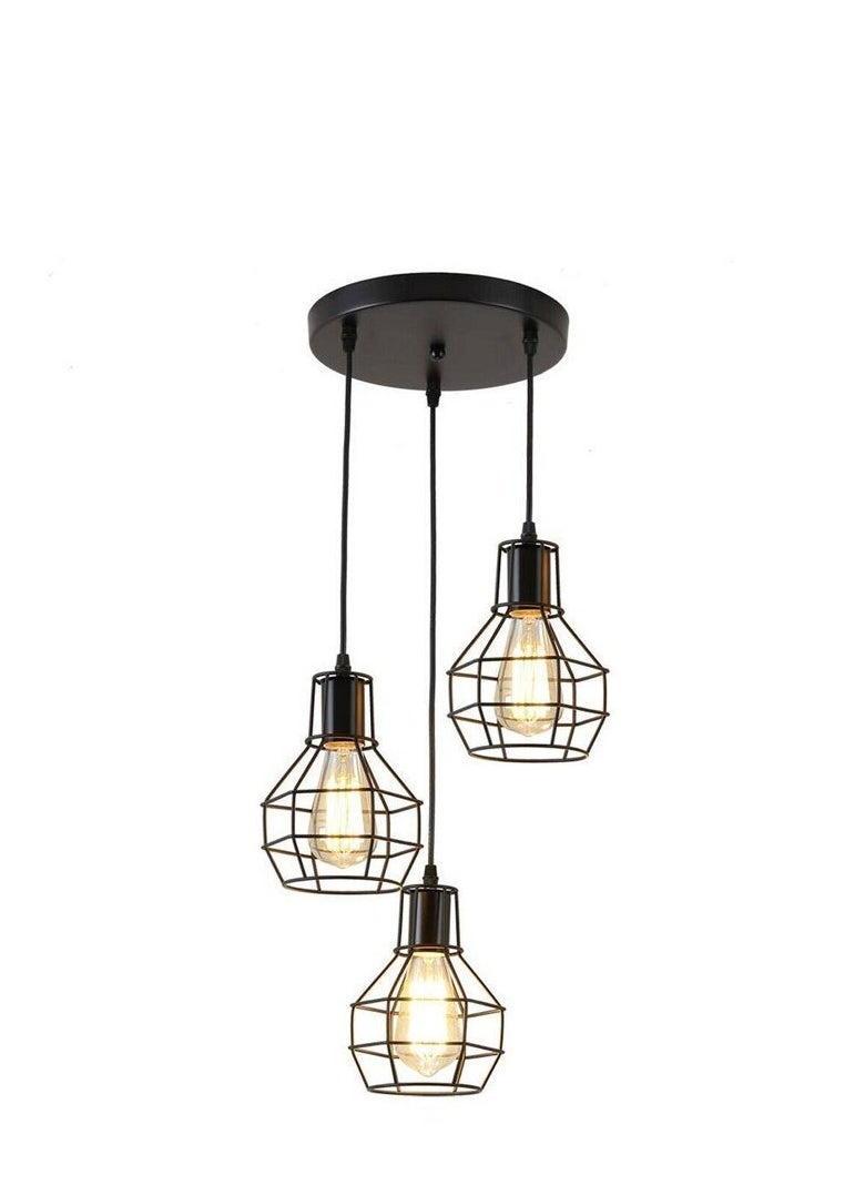 El Rawda Lighting Bomb fit Chandelier - Black  - Image 2