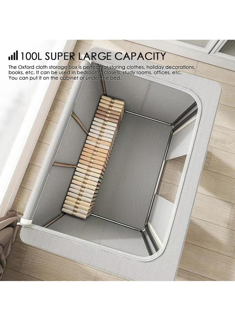 AIWANTO 2 Pack Storage Bags 100L（60*42*40）  - Image 5