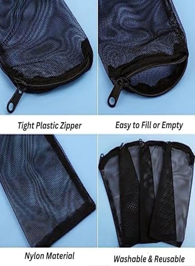 KSH STORE KSH Aquarium Filter Media, Red Ceramic Ring500G and Yellow Bio Ball 500G Combo, with Zipper Mesh Bag, 1 kg, for Freshwater and Marine Tanks - Image 3