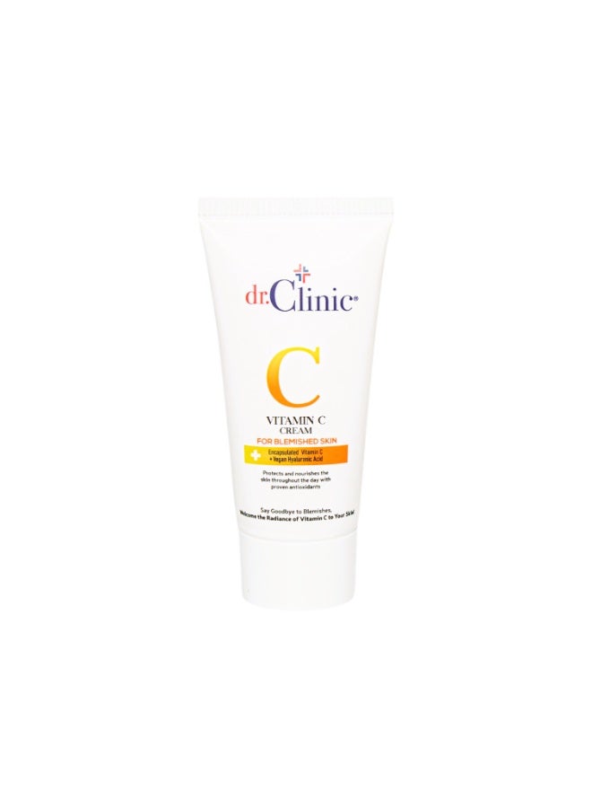 dr.Clinic DR. CLINIC | Vitamin C Facial Day Cream | Daily Hydration & Brightening | Liposomal Vitamin C & Hyaluronic Acid | Smooth, Radiant, Even Skin Tone | 50 ml - Image 1