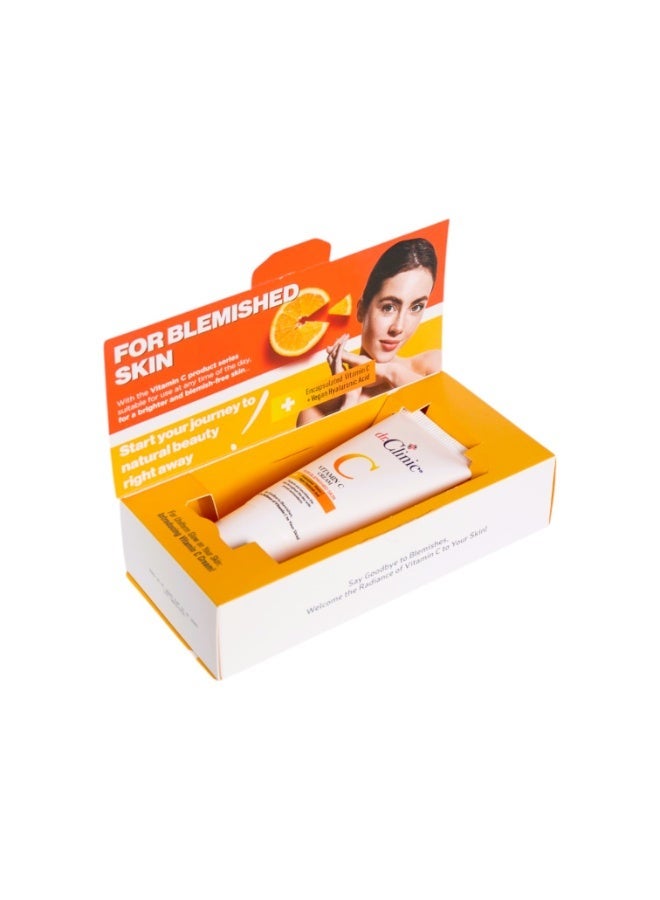 dr.Clinic DR. CLINIC | Vitamin C Facial Day Cream | Daily Hydration & Brightening | Liposomal Vitamin C & Hyaluronic Acid | Smooth, Radiant, Even Skin Tone | 50 ml - Image 5
