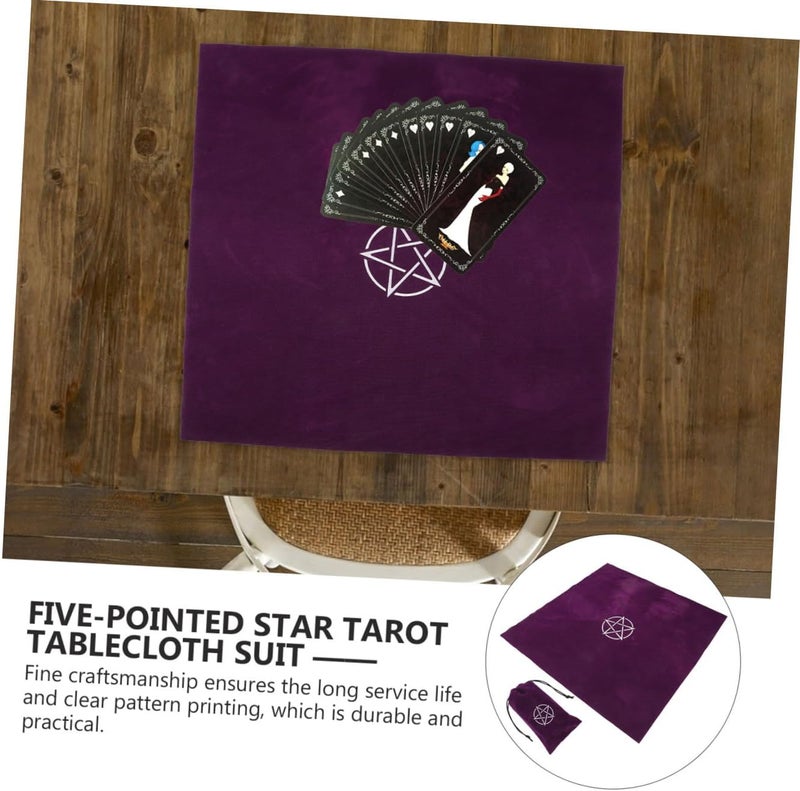 Tarot Cards Deck Accessory Divination Tapestry Game Tablecloth Tablecloth Portable - Image 4
