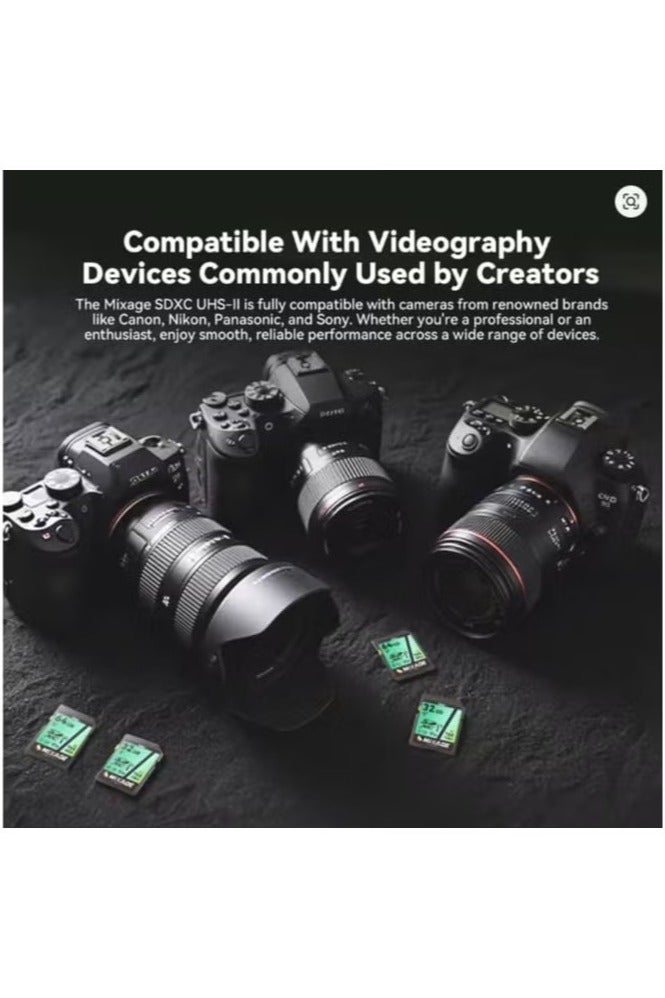 KingSpec KingSpec Mixage 128GB SD Card Class 10 V30 UHS-I – 128GB/ SDXC High-Speed Memory Card for 4K/8K Camera & Video Recording SD Card Class 10 V30/ U3 UHS-I – 128GB/ SDXC High-Speed Memory Card for 4K/8K Camera & Video Recording - Image 2